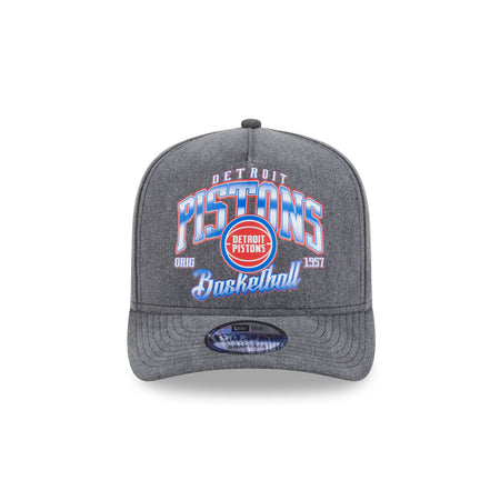 Detroit Pistons Washed 9FIFTY A-Frame Snapback Hat