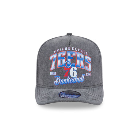 Philadelphia 76ers Washed 9FIFTY A-Frame Snapback Hat