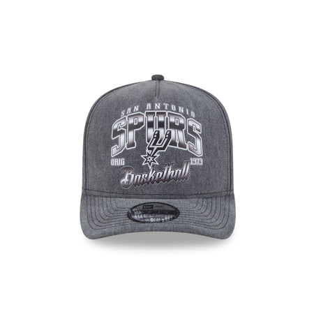 San Antonio Spurs Washed 9FIFTY A-Frame Snapback Hat