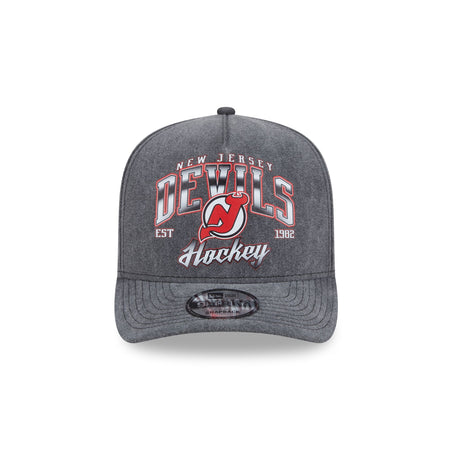 New Jersey Devils Washed 9FIFTY A-Frame Snapback Hat