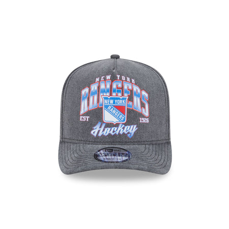 New York Rangers Washed 9FIFTY A-Frame Snapback Hat