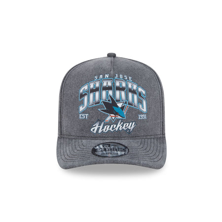 San Jose Sharks Washed 9FIFTY A-Frame Snapback Hat