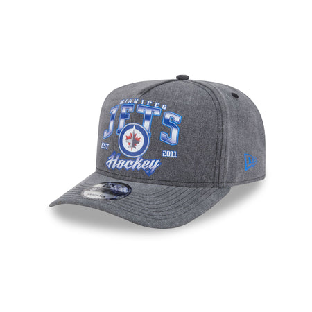 Winnipeg Jets Washed 9FIFTY A-Frame Snapback Hat