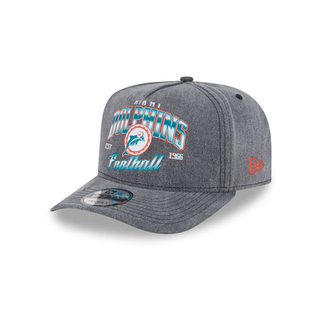 Miami Dolphins Washed 9FIFTY A-Frame Snapback Hat