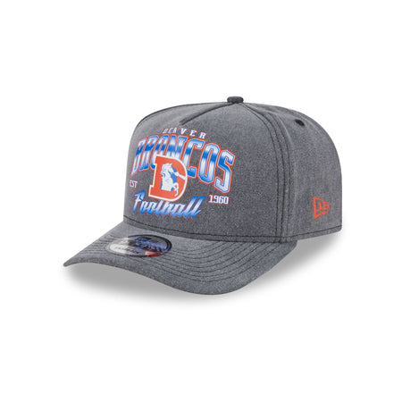 Denver Broncos Washed 9FIFTY A-Frame Snapback Hat