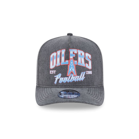 Oilers Washed 9FIFTY A-Frame Snapback Hat