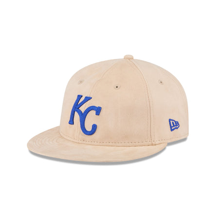 Kansas City Royals Stone Suede Retro Crown 9FIFTY Snapback Hat