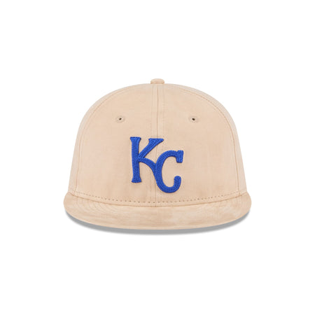 Kansas City Royals Stone Suede Retro Crown 9FIFTY Snapback Hat