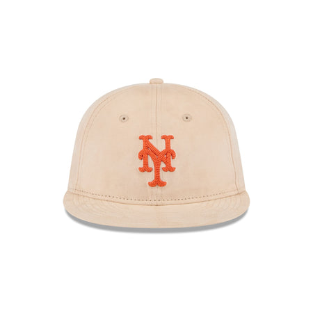 New York Mets Stone Suede Retro Crown 9FIFTY Snapback Hat