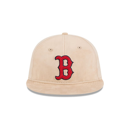 Boston Red Sox Stone Suede Retro Crown 9FIFTY Snapback Hat