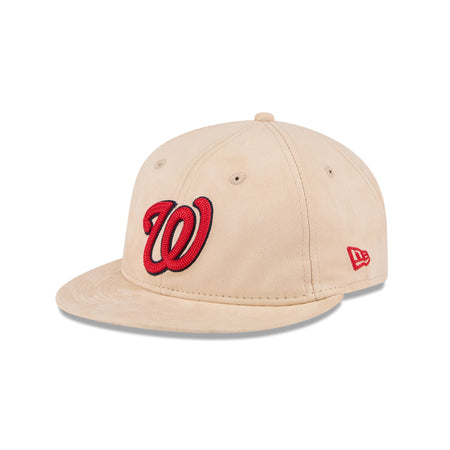 Washington Nationals Stone Suede Retro Crown 9FIFTY Snapback Hat