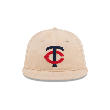 Minnesota Twins Stone Suede Retro Crown 9FIFTY Snapback Hat