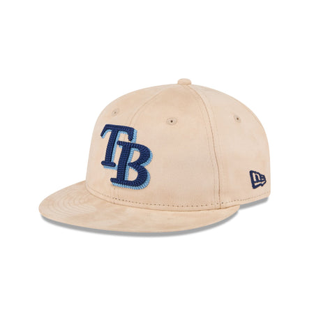 Tampa Bay Rays Stone Suede Retro Crown 9FIFTY Snapback Hat