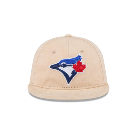 Toronto Blue Jays Stone Suede Retro Crown 9FIFTY Snapback Hat