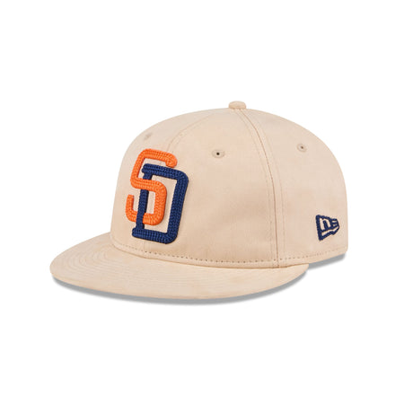 San Diego Padres Stone Suede Retro Crown 9FIFTY Snapback Hat