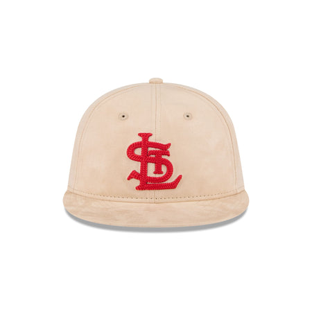 St. Louis Cardinals Stone Suede Retro Crown 9FIFTY Snapback Hat