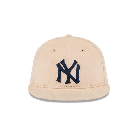 New York Yankees Stone Suede Retro Crown 9FIFTY Snapback Hat