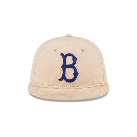 Brooklyn Dodgers Stone Suede Retro Crown 9FIFTY Snapback Hat