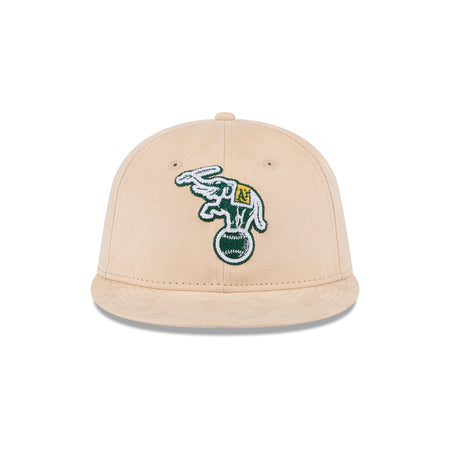 Athletics Stone Suede Retro Crown 9FIFTY Snapback Hat