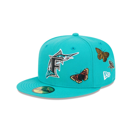 FELT x Miami Marlins Blue 59FIFTY Fitted Hat