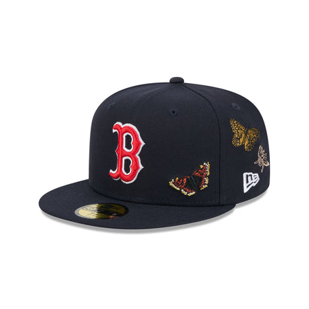 FELT x Boston Red Sox Navy 59FIFTY Fitted Hat