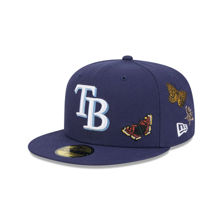 FELT x Tampa Bay Rays Navy 59FIFTY Fitted Hat