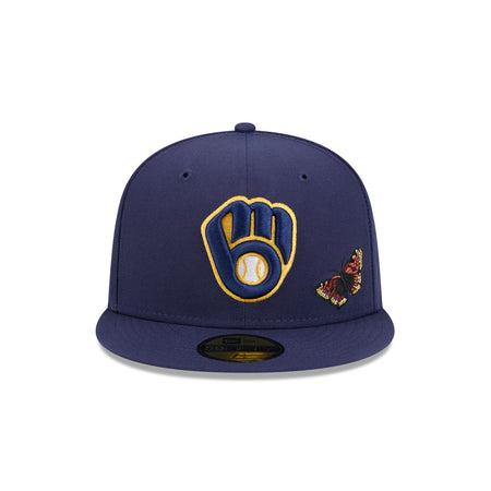 FELT x Milwaukee Brewers Navy 59FIFTY Fitted Hat