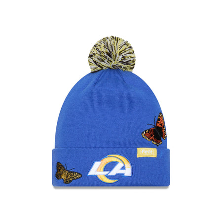 FELT x Los Angeles Rams Pom Knit Hat