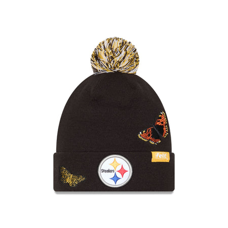 FELT x Pittsburgh Steelers Pom Knit Hat