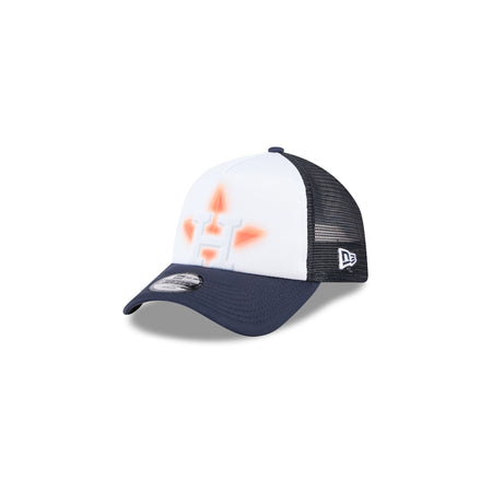 Houston Astros Kids Painted 9FORTY A-Frame Trucker Hat