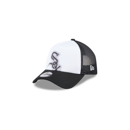 Chicago White Sox Kids Painted 9FORTY A-Frame Trucker Hat