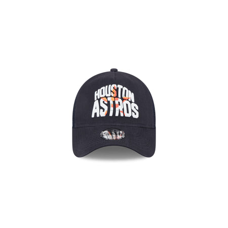 Houston Astros Kids Chalk 9FORTY A-Frame Trucker Hat