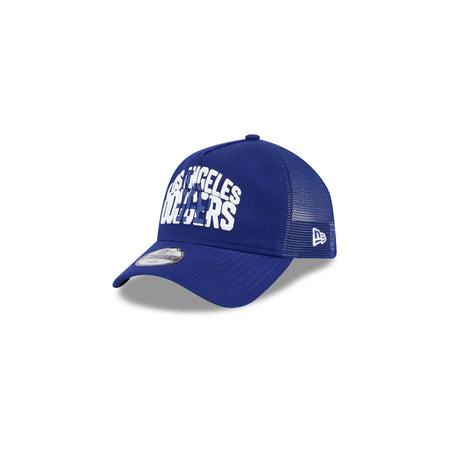 Los Angeles Dodgers Kids Chalk 9FORTY A-Frame Trucker Hat