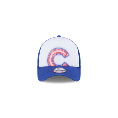 Chicago Cubs Kids Painted 9FORTY A-Frame Trucker Hat