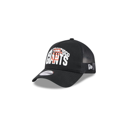 San Francisco Giants Kids Chalk 9FORTY A-Frame Trucker Hat