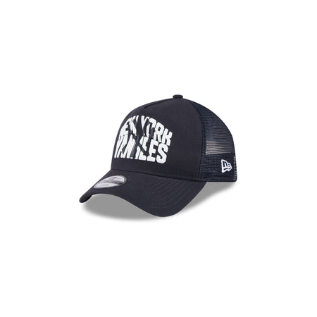 New York Yankees Kids Chalk 9FORTY A-Frame Trucker Hat