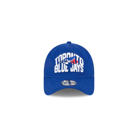 Toronto Blue Jays Kids Chalk 9FORTY A-Frame Trucker Hat