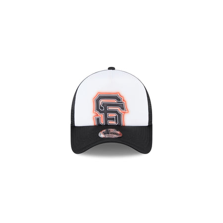 San Francisco Giants Kids Painted 9FORTY A-Frame Trucker Hat