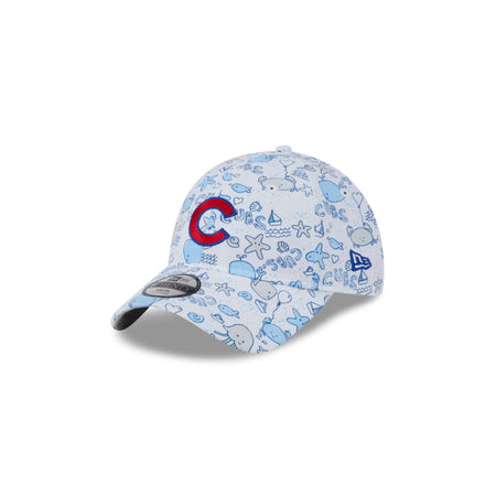 Chicago Cubs Kids Ocean 9TWENTY Adjustable Hat