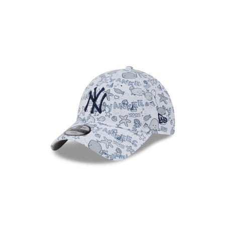 New York Yankees Kids Ocean 9TWENTY Adjustable Hat