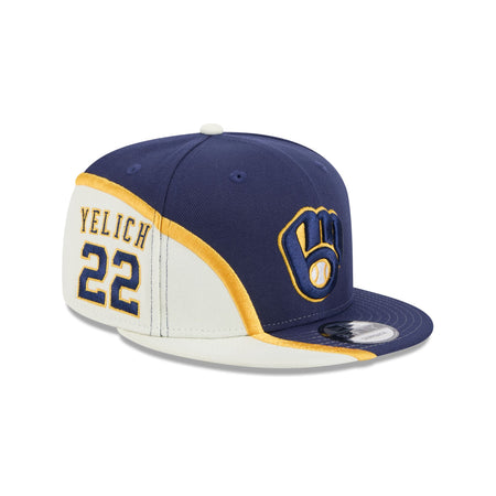 Milwaukee Brewers Christian Yelich 9FIFTY Snapback Hat