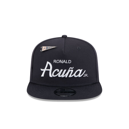 Atlanta Braves Ronald Acuña Jr. 9FIFTY A-Frame Snapback Hat