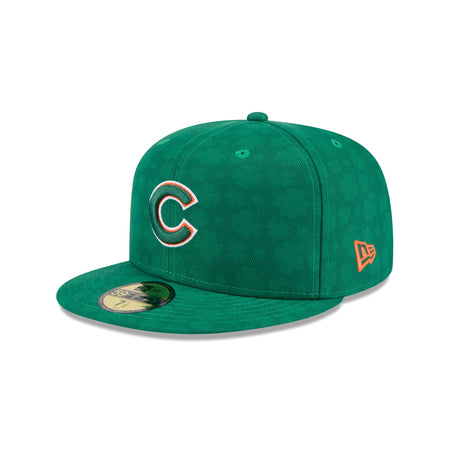 Chicago Cubs St. Patrick's Day 2025 59FIFTY Fitted Hat