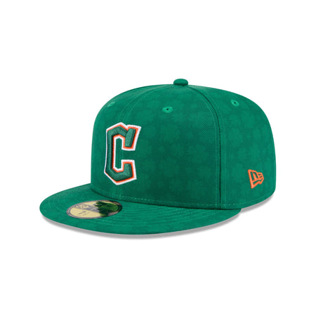 Cleveland Guardians St. Patrick's Day 2025 59FIFTY Fitted Hat