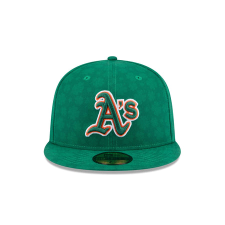 Oakland Athletics St. Patrick's Day 2025 59FIFTY Fitted Hat