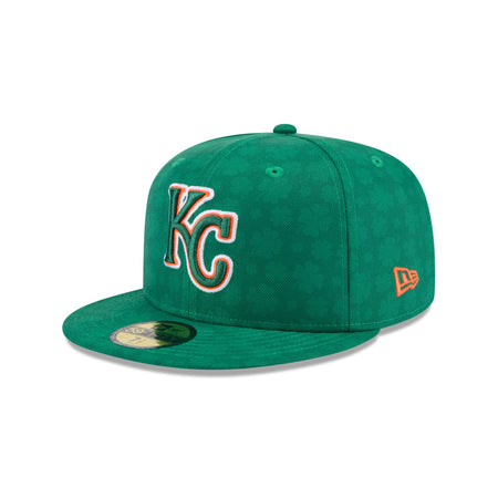 Kansas City Royals St. Patrick's Day 2025 59FIFTY Fitted Hat