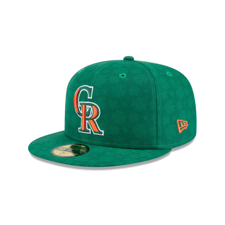 Colorado Rockies St. Patrick's Day 2025 59FIFTY Fitted Hat