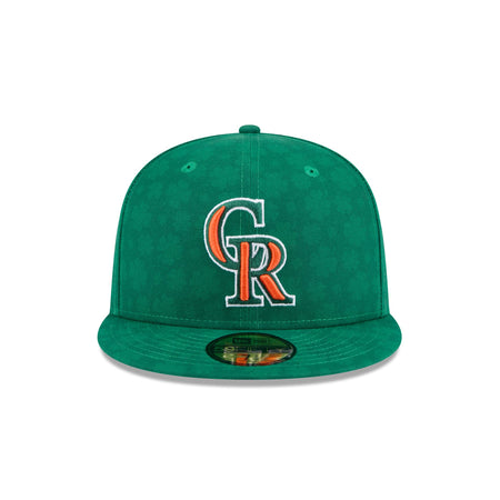 Colorado Rockies St. Patrick's Day 2025 59FIFTY Fitted Hat