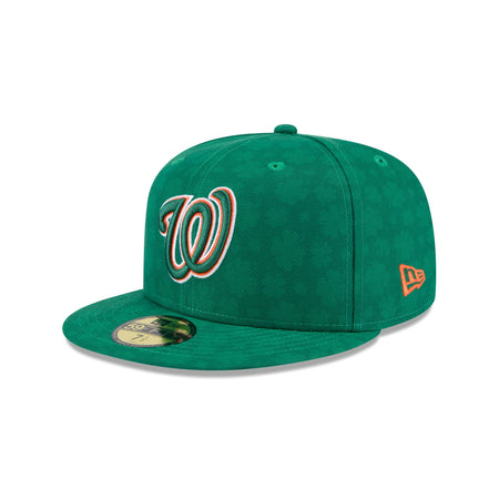 Washington Nationals St. Patrick's Day 2025 59FIFTY Fitted Hat