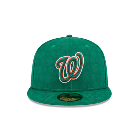 Washington Nationals St. Patrick's Day 2025 59FIFTY Fitted Hat